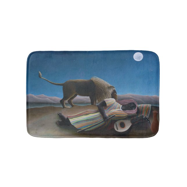 Tapete De Banheiro Henri Rousseau - O Cigano Dormente (frente)