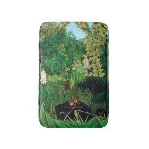 Tapete De Banheiro Henri Rousseau - Os Jesters Feliz