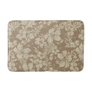 Tapete De Banheiro Hibiscus Pareau - Floral Havaiano, em dificuldades