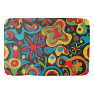 Tapete De Banheiro Hippie Bath Mat