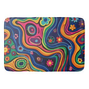 Tapete De Banheiro Hippie Bath Mat