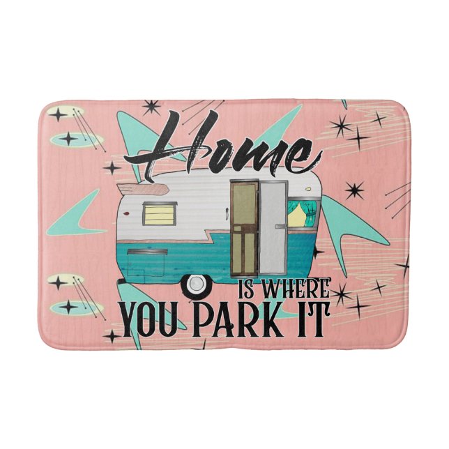 Tapete De Banheiro Home Bath Mat (Frente)