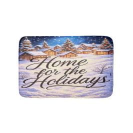 Tapete De Banheiro 'Home for the Holidays' Bath Mat