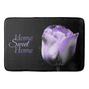 Tapete De Banheiro Home Sweet Home Purple Tulip