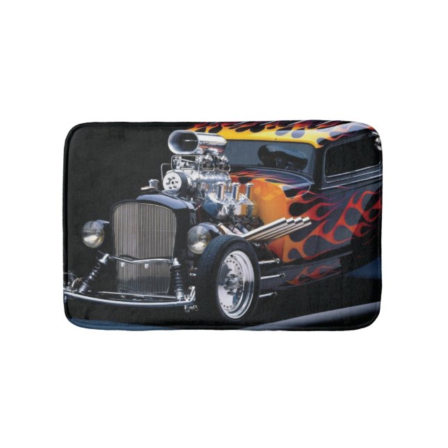 Tapete De Banheiro Hot rod (frente)