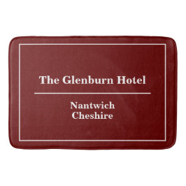 Tapete De Banheiro Hotel