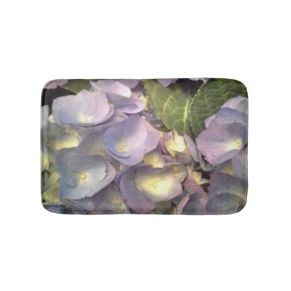 Tapete De Banheiro Hydrangeas azuis