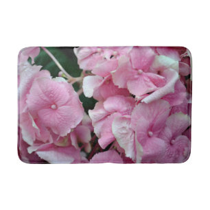 Tapete De Banheiro Hydrangeas Rosa