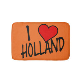 Tapete De Banheiro I Heart Holland bk em ou bmcnt