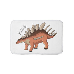 Tapete De Banheiro Ilustração de desenho animado de Kentrosaurus