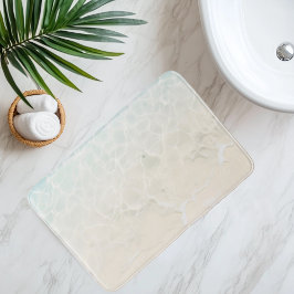 Tapete De Banheiro Imitação da areia da praia sob estilo de animação 