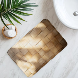 Tapete De Banheiro Imitação do Weave Bamboo