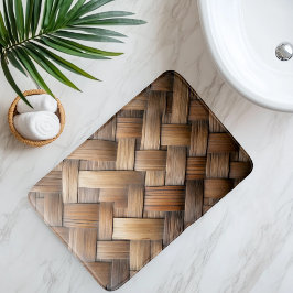 Tapete De Banheiro Imitação do Weave Bamboo