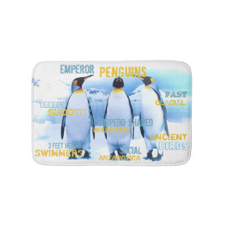 Tapete De Banheiro Imperador Imperador Pinguins Típica