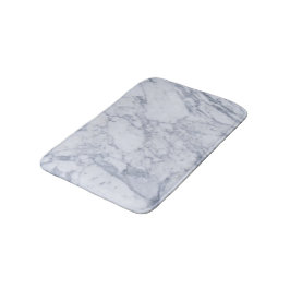 Tapete De Banheiro Impressão de Textura de Pedra Branco Marble