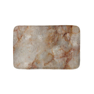 Tapete De Banheiro Impressão de Textura Marble Castanho