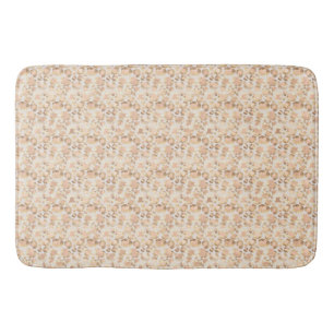 Tapete De Banheiro Impressão do Leopardo Cor-de-rosa Dourado-azul