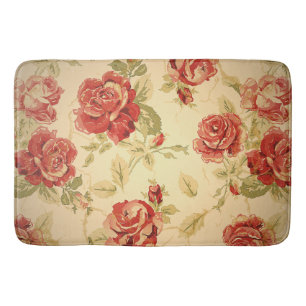 Tapete De Banheiro Impressão do rosa da antiguidade