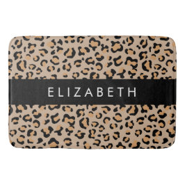 Tapete De Banheiro Impressão Leopardo, Manchas, Leopardo Marrom, Seu 