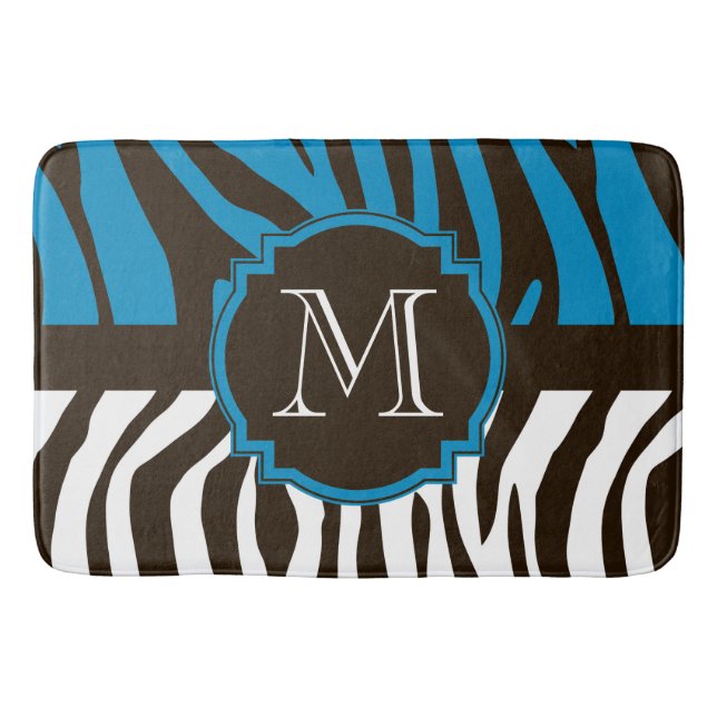 Tapete De Banheiro Impressão Zebra (Frente)