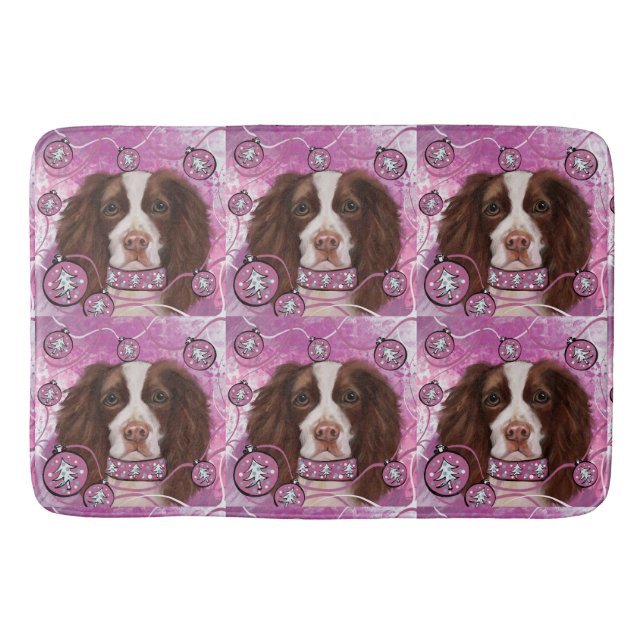 TAPETE DE BANHEIRO INGLÊS SPRINGER SPANIEL (Frente)