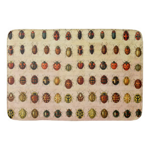 Tapete De Banheiro Inseto do Inseto Ladybug Ladybird Beetle