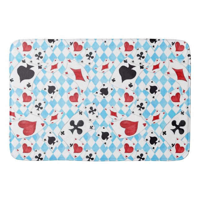 Tapete De Banheiro Inspirada Por Alice No Wonderland Bath Mat (Frente)