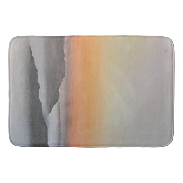 Tapete De Banheiro Inspirational Bath Mat | Ice Storm Sunrise (Frente)