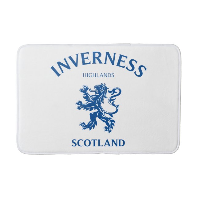 Tapete De Banheiro INVERNESS Scotland (Frente)