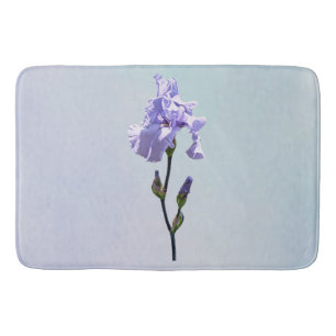 Tapete De Banheiro Íris Lavanda e Botões