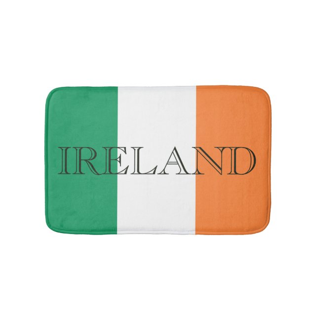 Tapete De Banheiro Irish Flag Ireland bmcnt (frente)