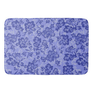 Tapete De Banheiro Iwalani Vintage Hawaiian Lilac Floral