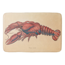 Tapete De Banheiro James Sowerby Sernotated Lobster