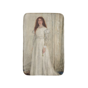 Tapete De Banheiro James Whistler - Sinfonia em branco nº 1