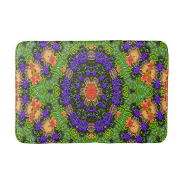Tapete De Banheiro Jardim Mandala....