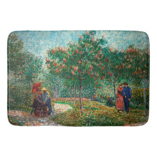 Tapete De Banheiro Jardim Van Gogh em Montmartre com amantes