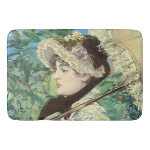 Tapete De Banheiro Jeanne (Primavera) Edouard Manet
