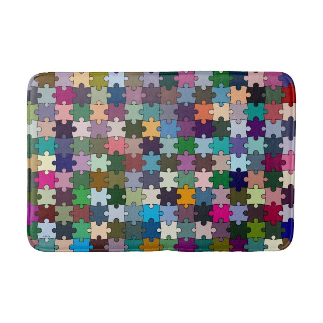 Tapete De Banheiro Jigsee Bathmat (Frente)