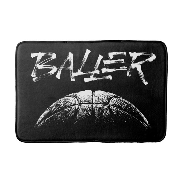 Tapete De Banheiro Jogador (basquete) (Frente)