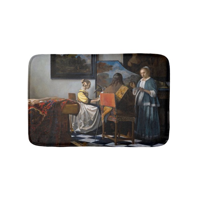 Tapete De Banheiro Johannes Vermeer - O concerto (frente)