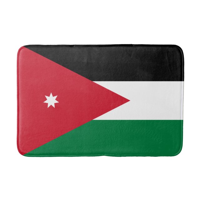 Tapete De Banheiro Jordan Flag (Frente)