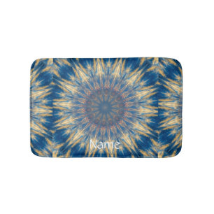 Tapete De Banheiro Kaleidoscópio Blue Chakra Thunder_Cove