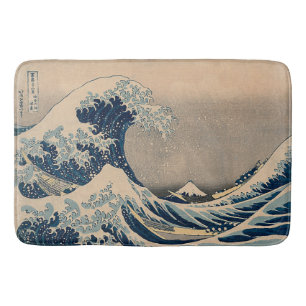 Tapete De Banheiro Katsushika Hokusai. A onda do Excelente de Kanagaw