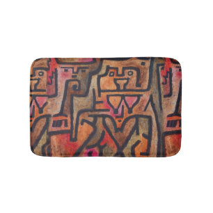 Tapete De Banheiro Klee Abstrato Forest Expressionista Arte Moderna