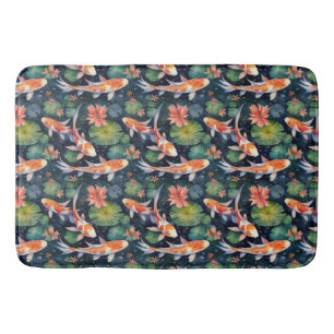 Tapete De Banheiro Koi Pond Bath Mat