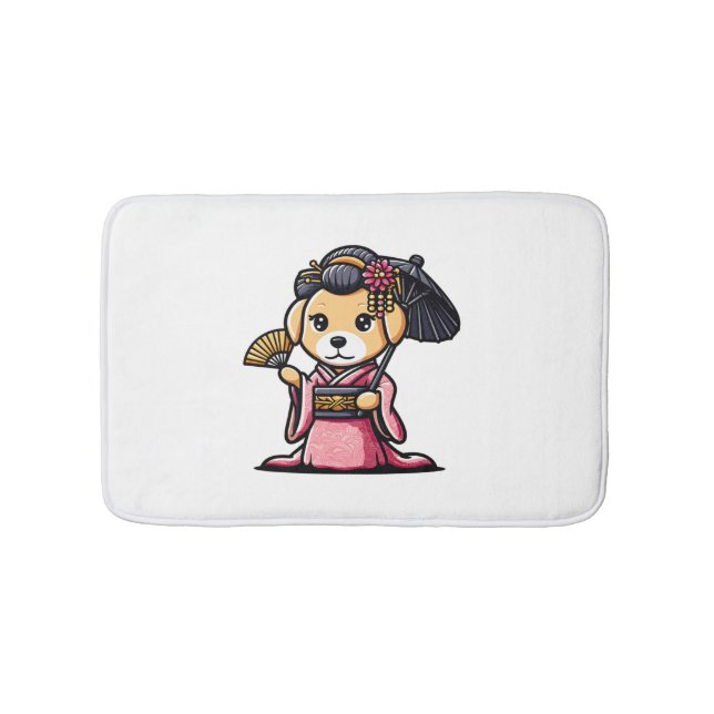 Tapete De Banheiro Labrador Retriever Dog Kimono (frente)