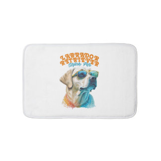 Tapete De Banheiro Labrador Retriever Na moda Pets