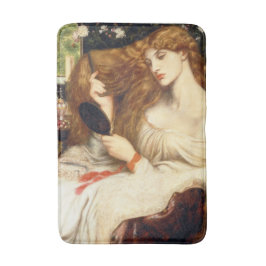 Tapete De Banheiro Lady Lilith (Beleza Impressionante com Cabelo Verm