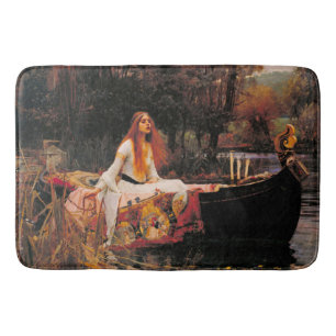 Tapete De Banheiro Lady Shalott Waterhouse Art