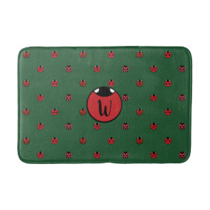 Tapete De Banheiro Ladybug Bolinhas Bath Mat